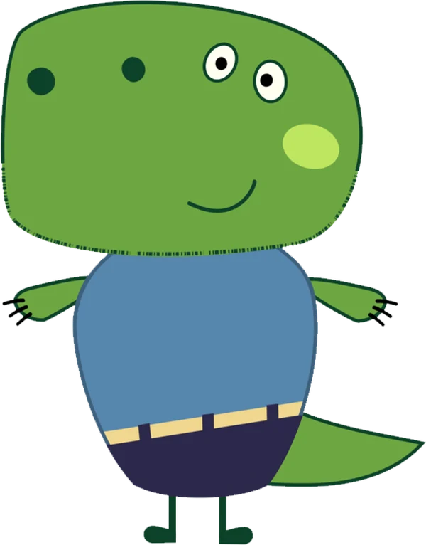 Daddy T-Rex con camisa azul